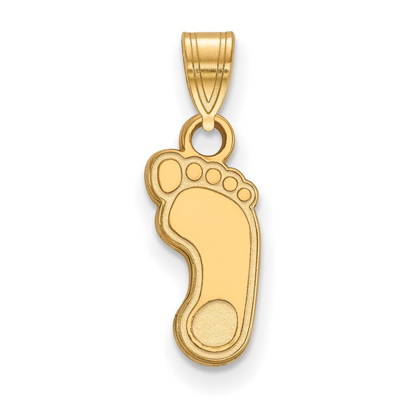 14K Yellow Gold Logoart University Of North Carolina Tar Heel Small Pendant