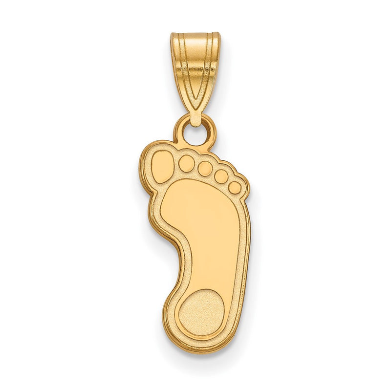 14K Yellow Gold Logoart University Of North Carolina Tar Heel Medium Pendant