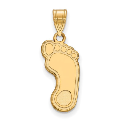 14K Yellow Gold Logoart University Of North Carolina Tar Heel Large Pendant