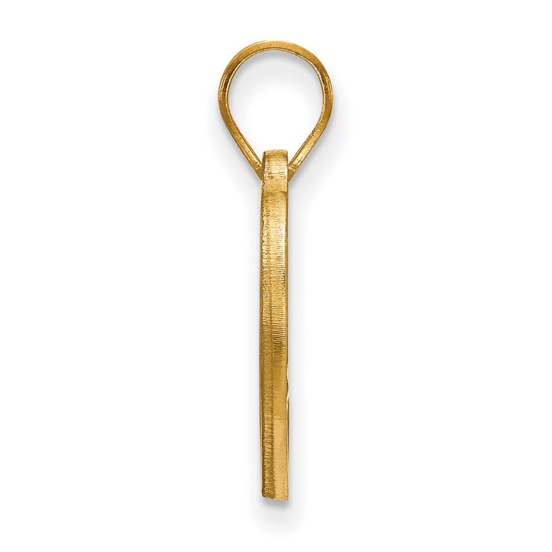 Gold Plated Sterling Silver Logoart Wake Forest University W F Deacon Heart Pendant