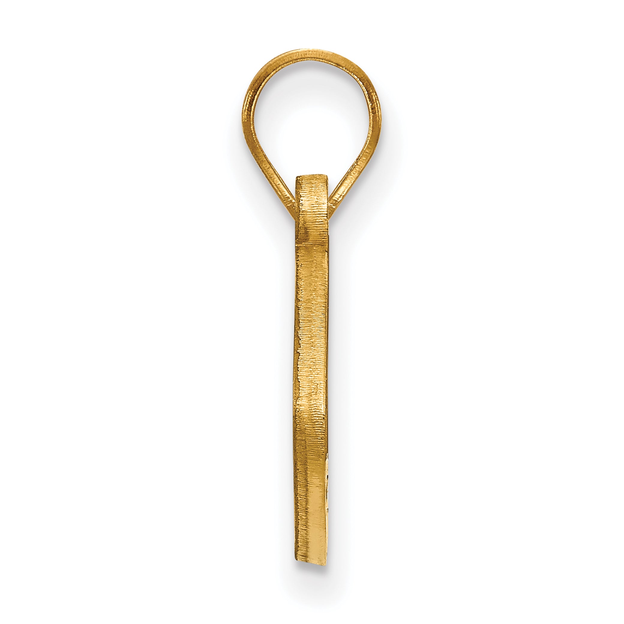 Gold Plated Sterling Silver Logoart Wake Forest University W F Deacon Football Pendant