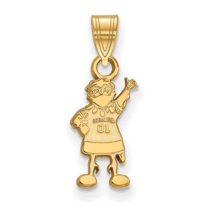 10K Yellow Gold Logoart University Of South Carolina Mascot Small Pendant