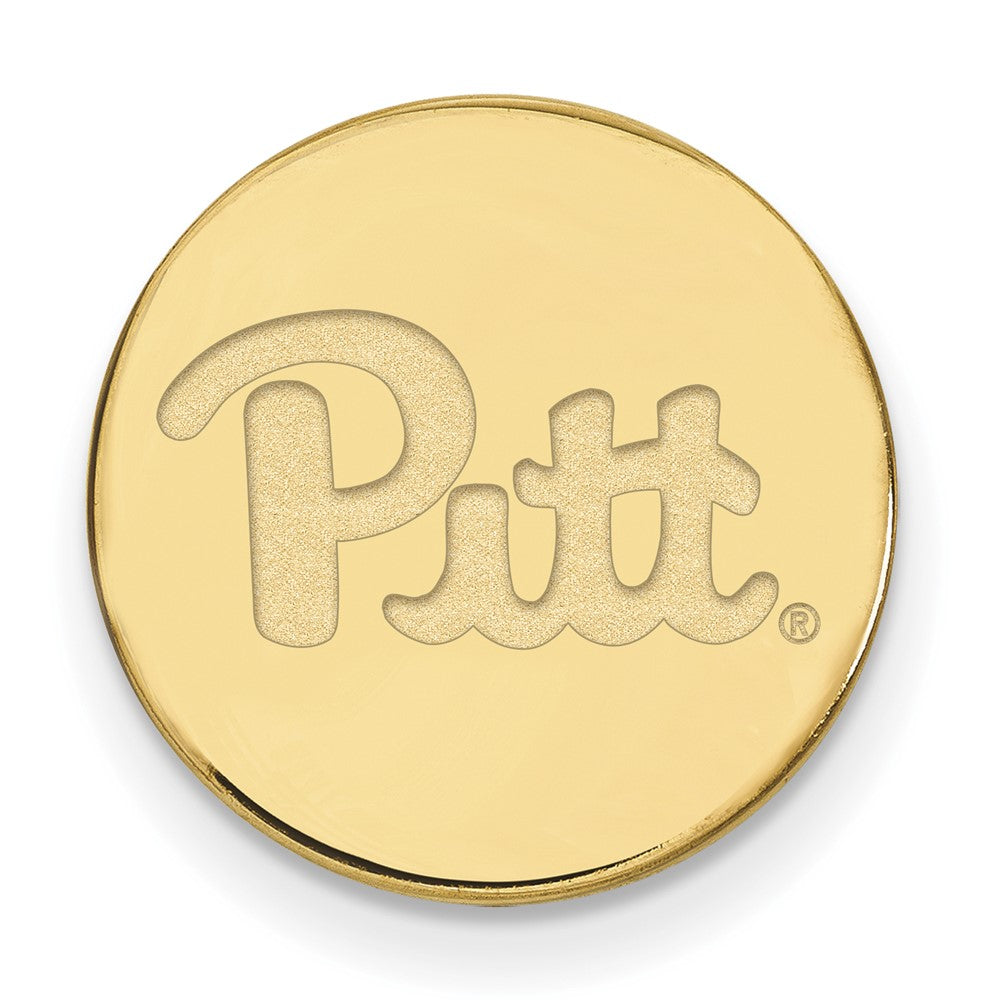 14K Yellow Gold Gold LogoArt University of Pittsburgh Lapel Pin