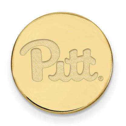14K Yellow Gold Gold LogoArt University of Pittsburgh Lapel Pin