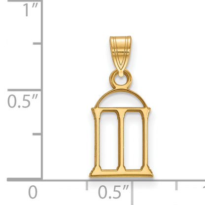 14K Yellow Gold Logoart University Of Georgia Arch Small Pendant