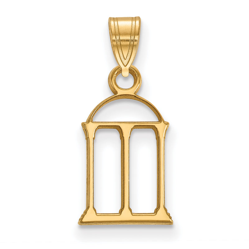 14K Yellow Gold Logoart University Of Georgia Arch Small Pendant