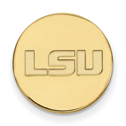 14K Yellow Gold Gold Logoart Louisiana State University Lapel Pin