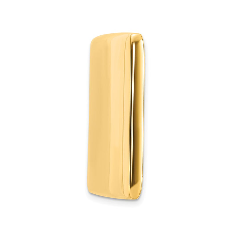 14K Yellow Gold 48 X 18.3 2.25mm Id Plate