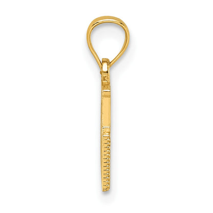 14K Yellow Gold Polished Boy Mom Pendant