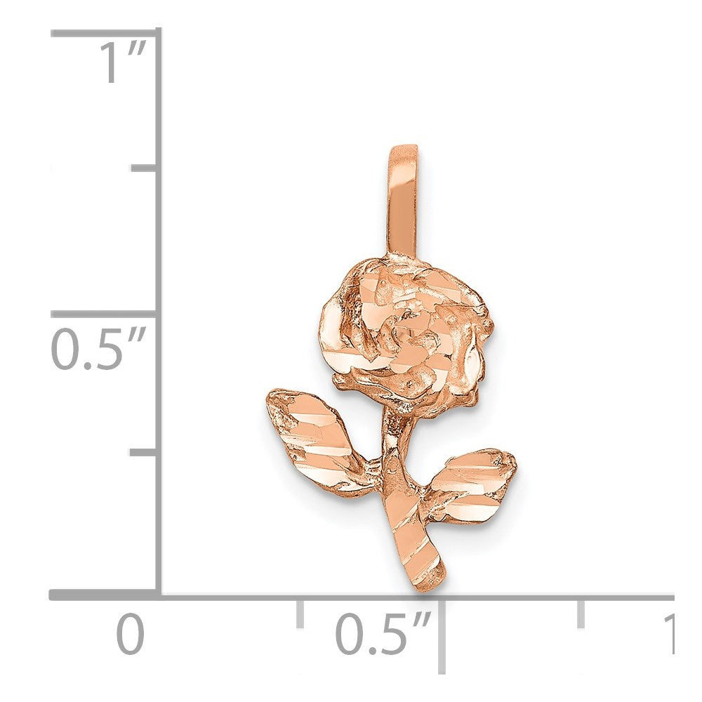 14K Rose Gold Rose-Gold Charm