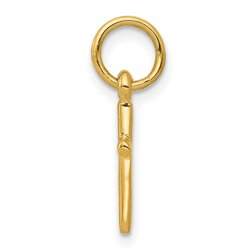 14K Yellow Gold Small Cross Charm