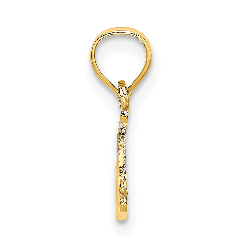 14K Yellow Gold #1 Madre Charm
