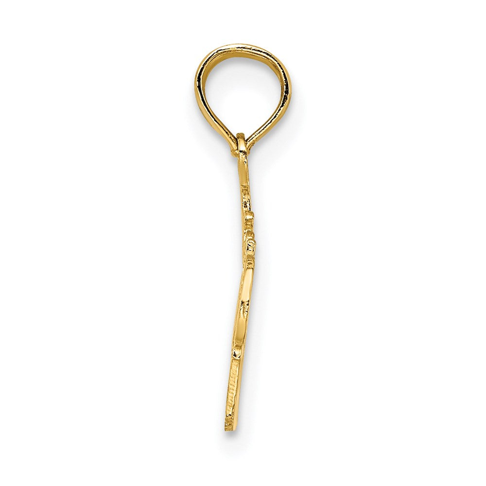 14K Yellow Gold #1 Daughter-In-Law Charm