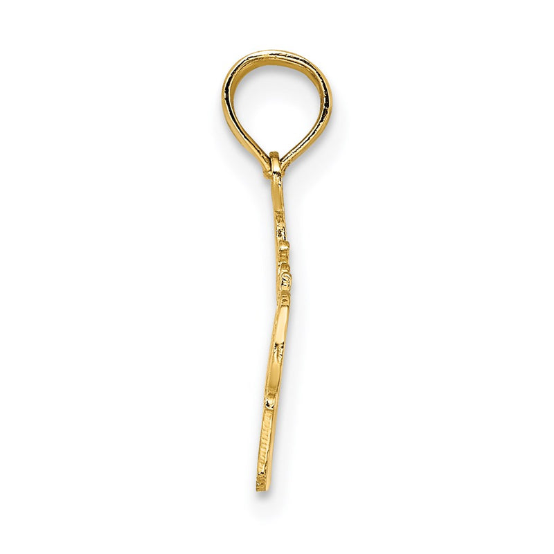 14K Yellow Gold #1 Daughter-In-Law Charm