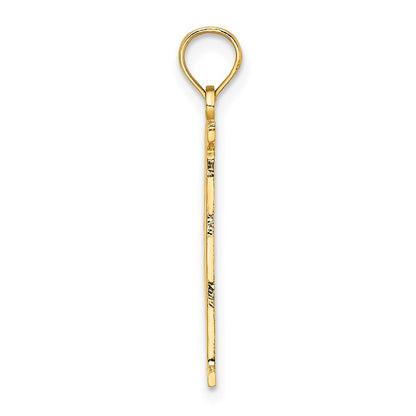 14K Yellow Gold #1 Sister Charm