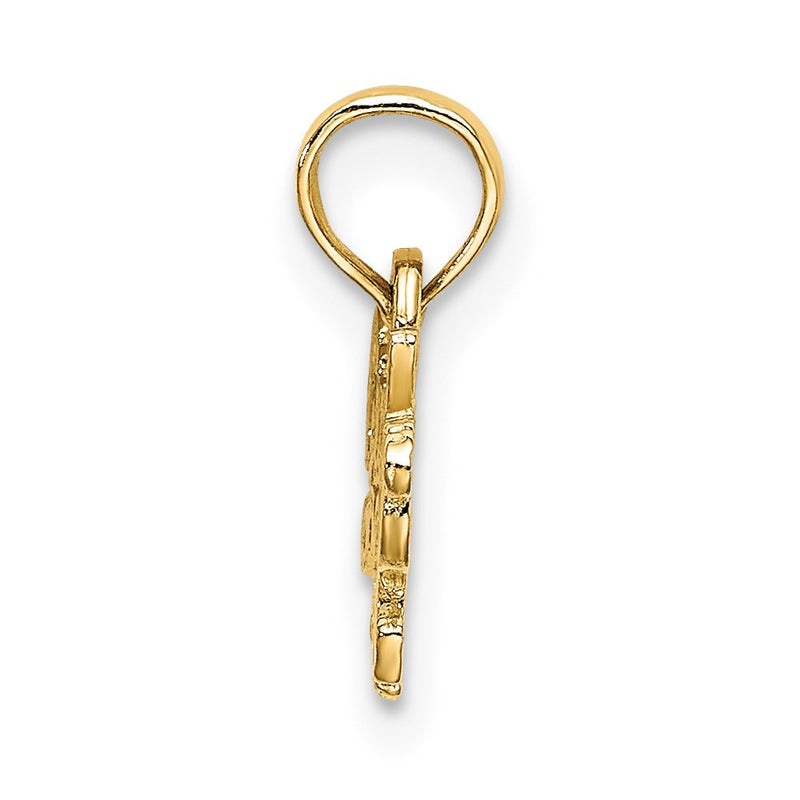 14K Yellow Gold Grandma'S Girl Charm