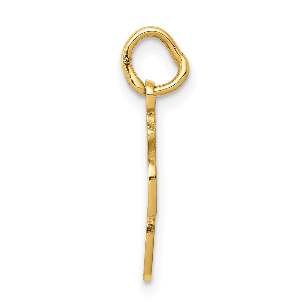 14K Yellow Gold Money Bag Charm