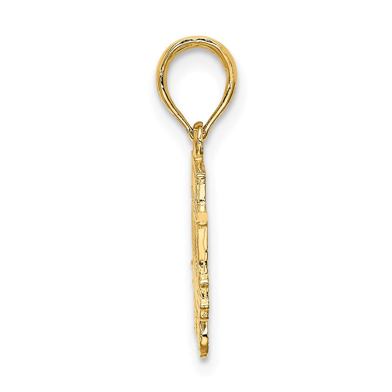 14K Yellow Gold San Francisco Cable Car Charm