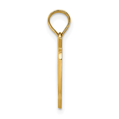 14K Yellow Gold Lady Deputy Charm
