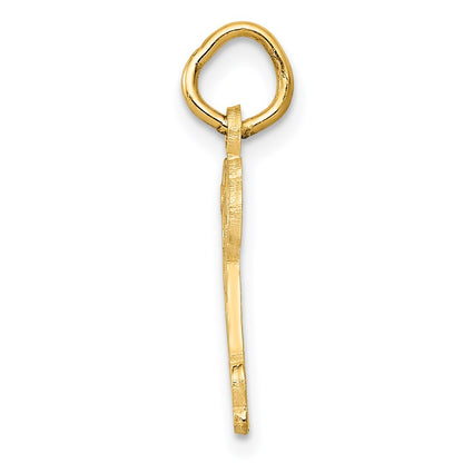 14K Yellow Gold Puppy Charm