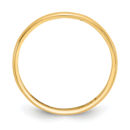 14K Yellow Gold Baby Ring (Ring Size 3)