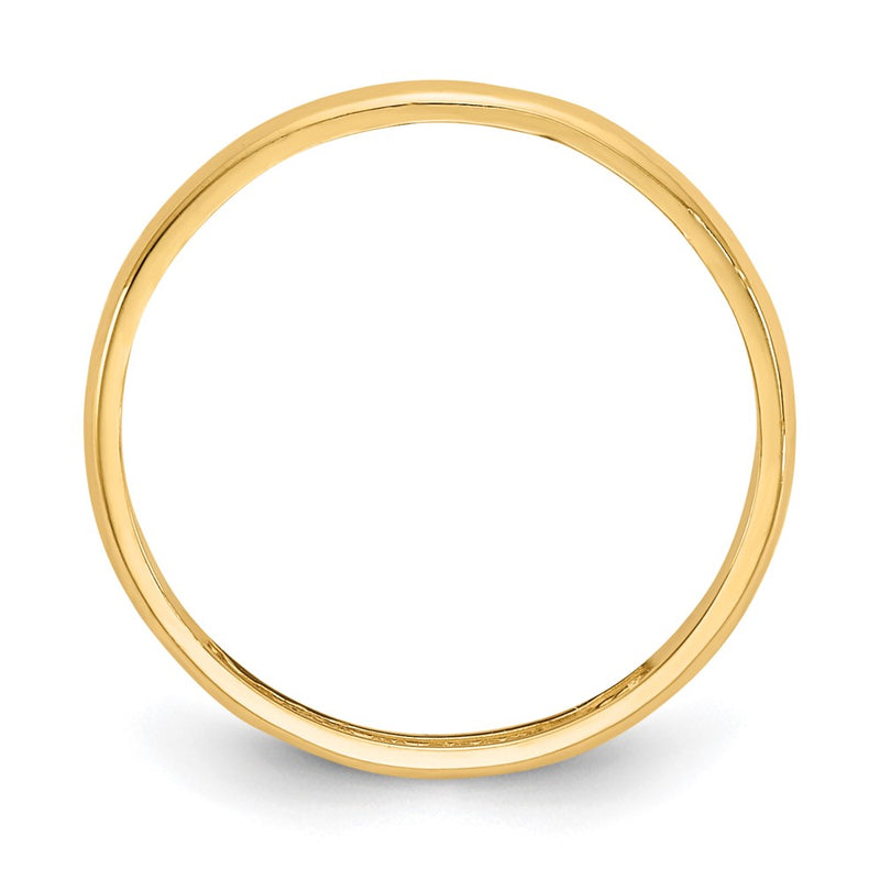 14K Yellow Gold Baby Ring (Ring Size 3)