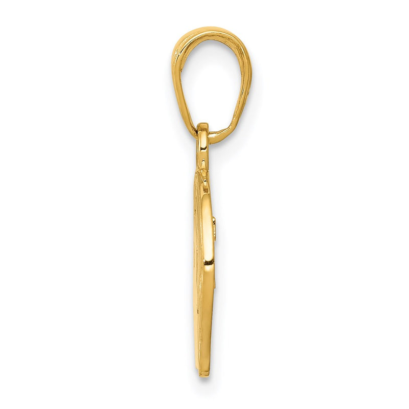 14K Yellow Gold Boy Charm