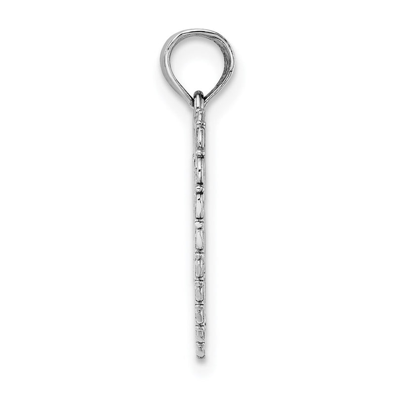 14K White Gold Reversible For My Sister-Friends Forever Pendant