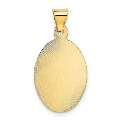 14K Yellow Gold Our Lady Of Guadalupe Pendant