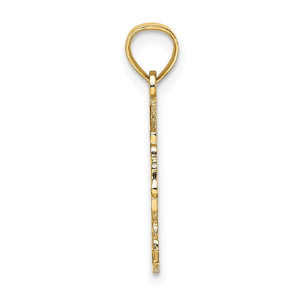 14K Yellow Gold Carousel Horse Charm