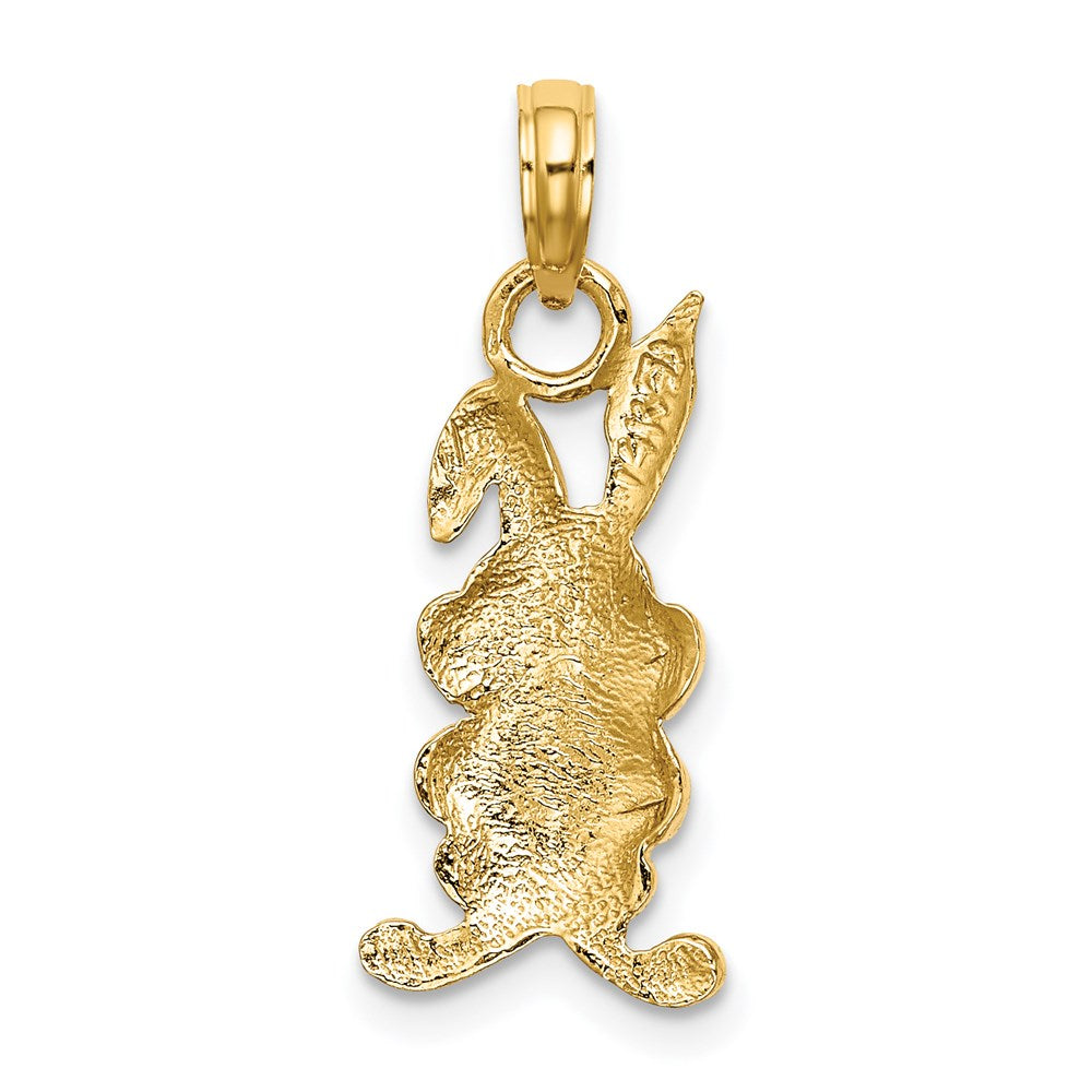 14K Yellow Gold Rabbit Charm