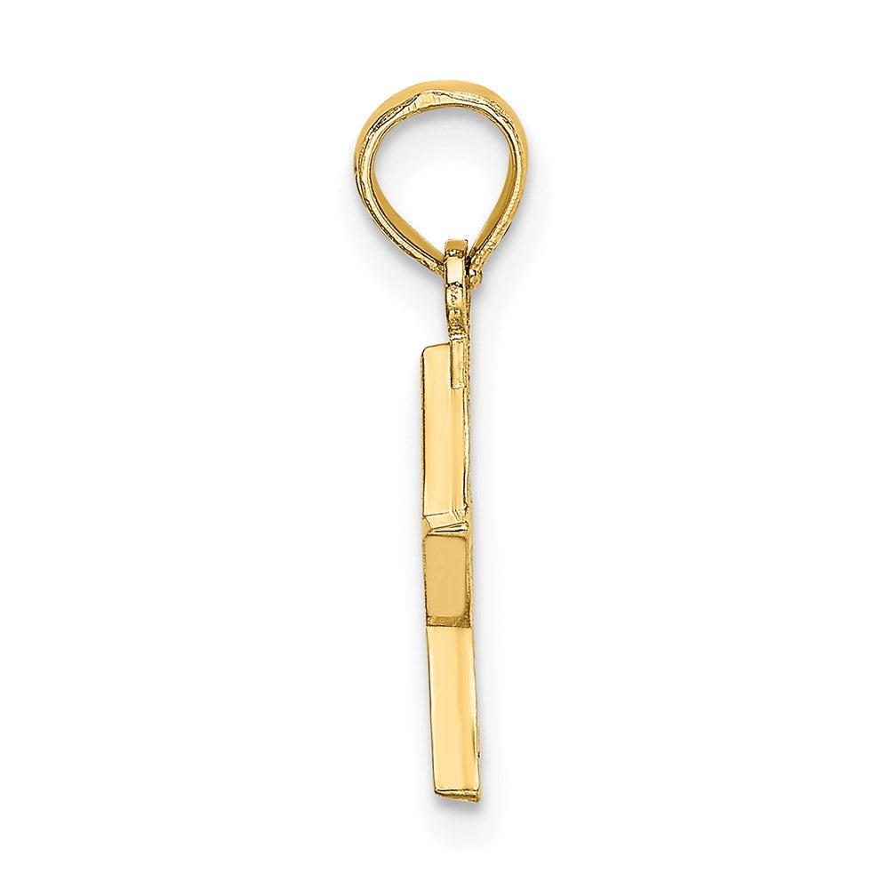 14K Yellow Gold Cut-Out Star Charm