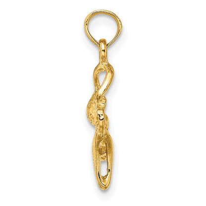 14K Yellow Gold Bikini Bathing Suit Charm