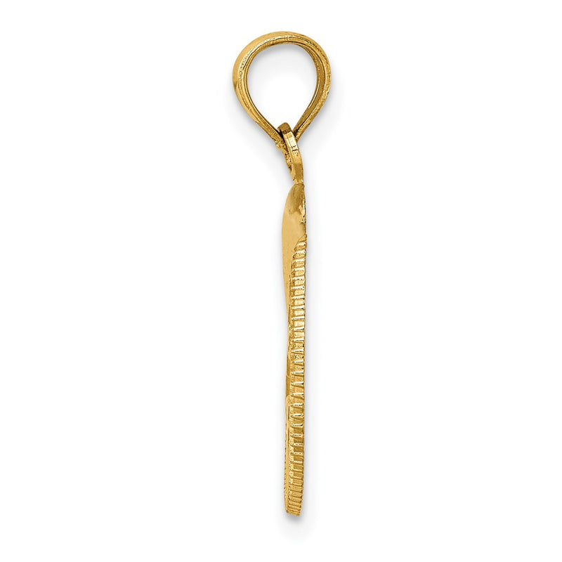 14K Yellow Gold Cape May W/ Dolphin Charm