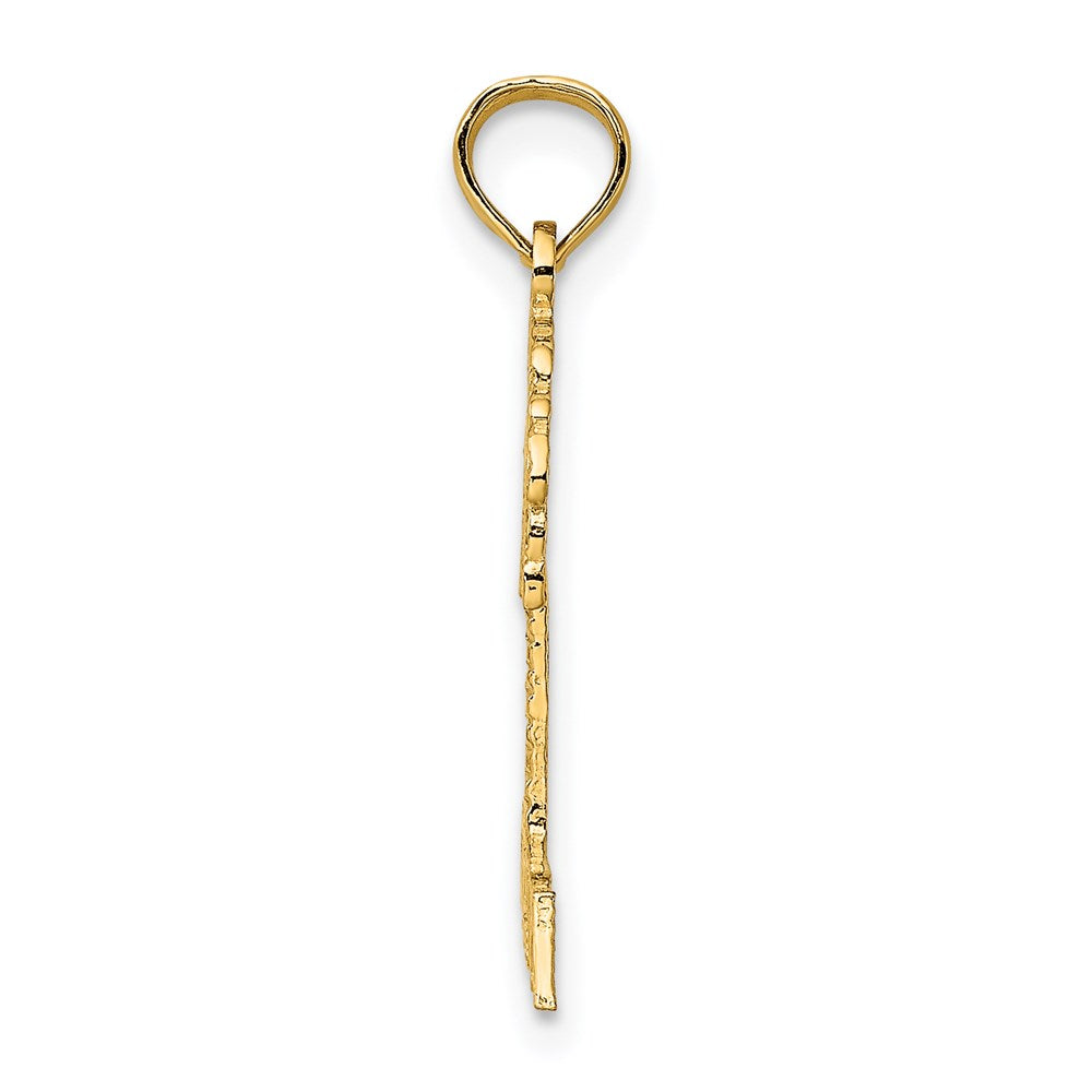 14K Yellow Gold Florida Palm Tree Charm