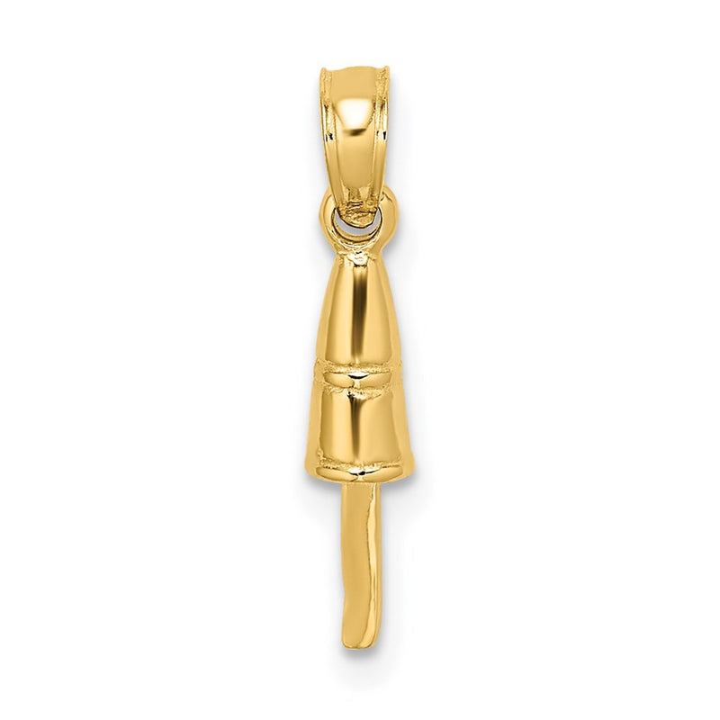 14K Yellow Gold 3-D Buoy Charm