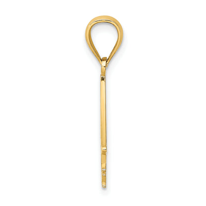 14K Yellow Gold I Heart Cape May W/ Cut-Out Boat Charm