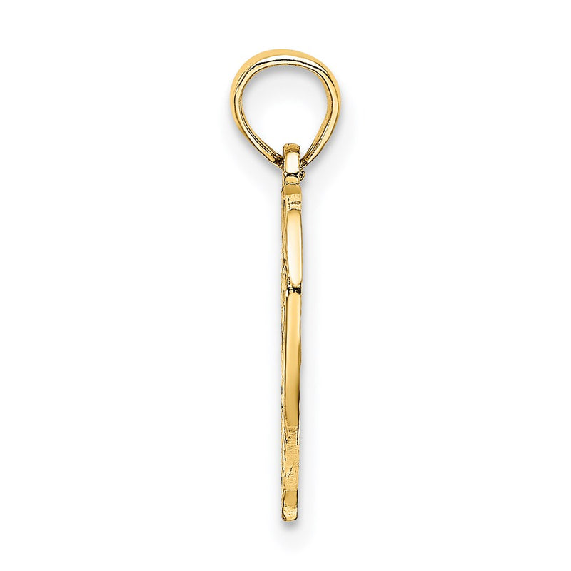 14K Yellow Gold 35 In Heart Charm