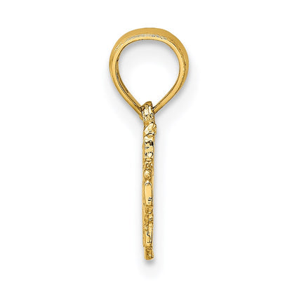 14K Yellow Gold Mini 4 Way Religious Medal