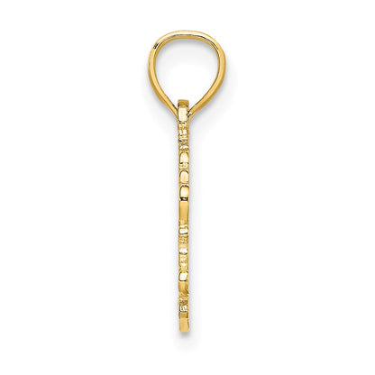 14K Yellow Gold #1 Nana Charm