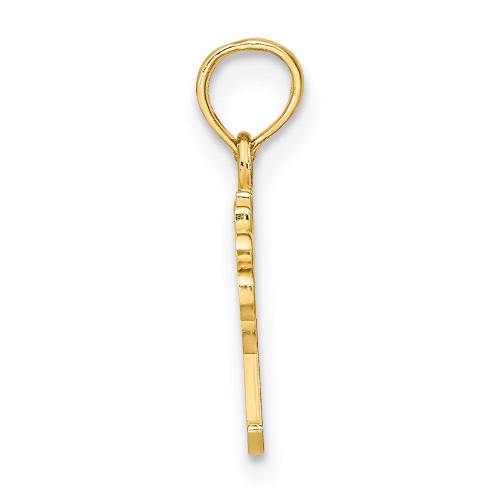 14K Yellow Gold Daddy'S Girl Charm