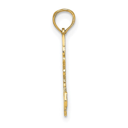 14K Yellow Gold Scorpio Zodiac Charm