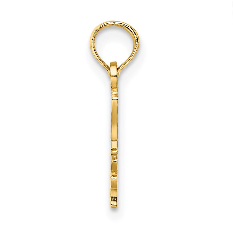 14K Yellow Gold I Love My Chief Charm