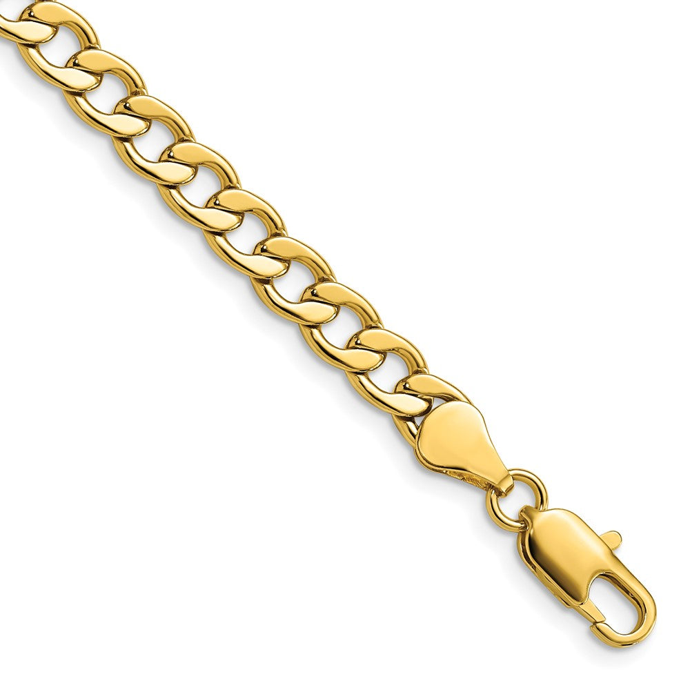 Fashion Kelly Waters Gold Plated 5.5mm Curb Chain Necklace