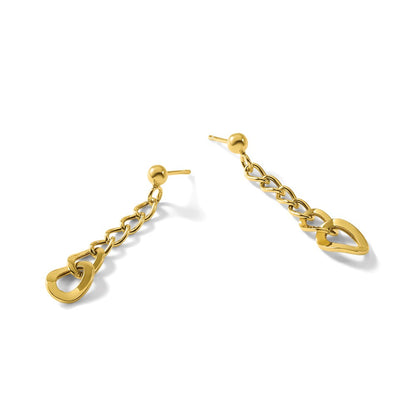14k-yellow-gold-polished-fancy-curb-link-post-dangle-earrings-le2923
