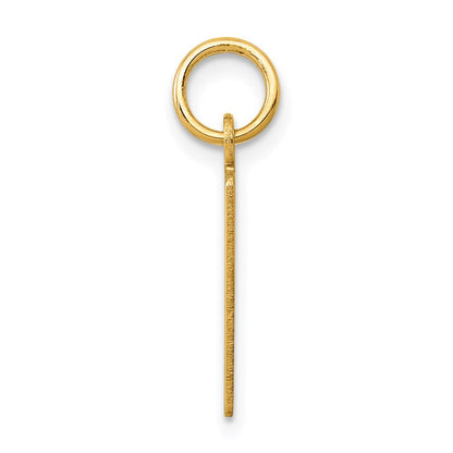 14K Yellow Gold Small Elongated Number 29 Charm
