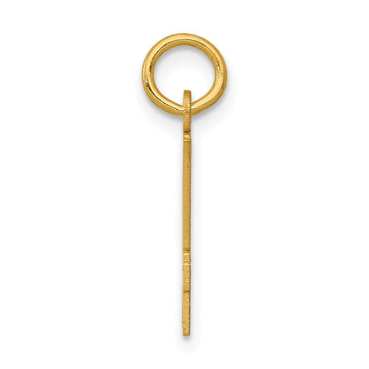 14K Yellow Gold Small Elongated Number 94 Charm