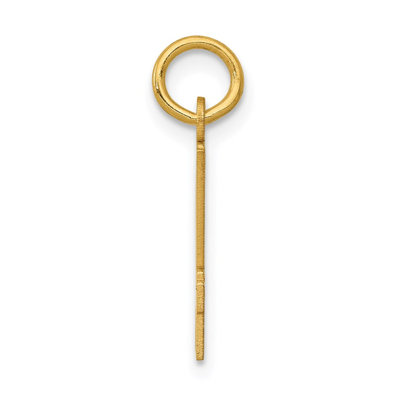 14K Yellow Gold Small Elongated Number 94 Charm