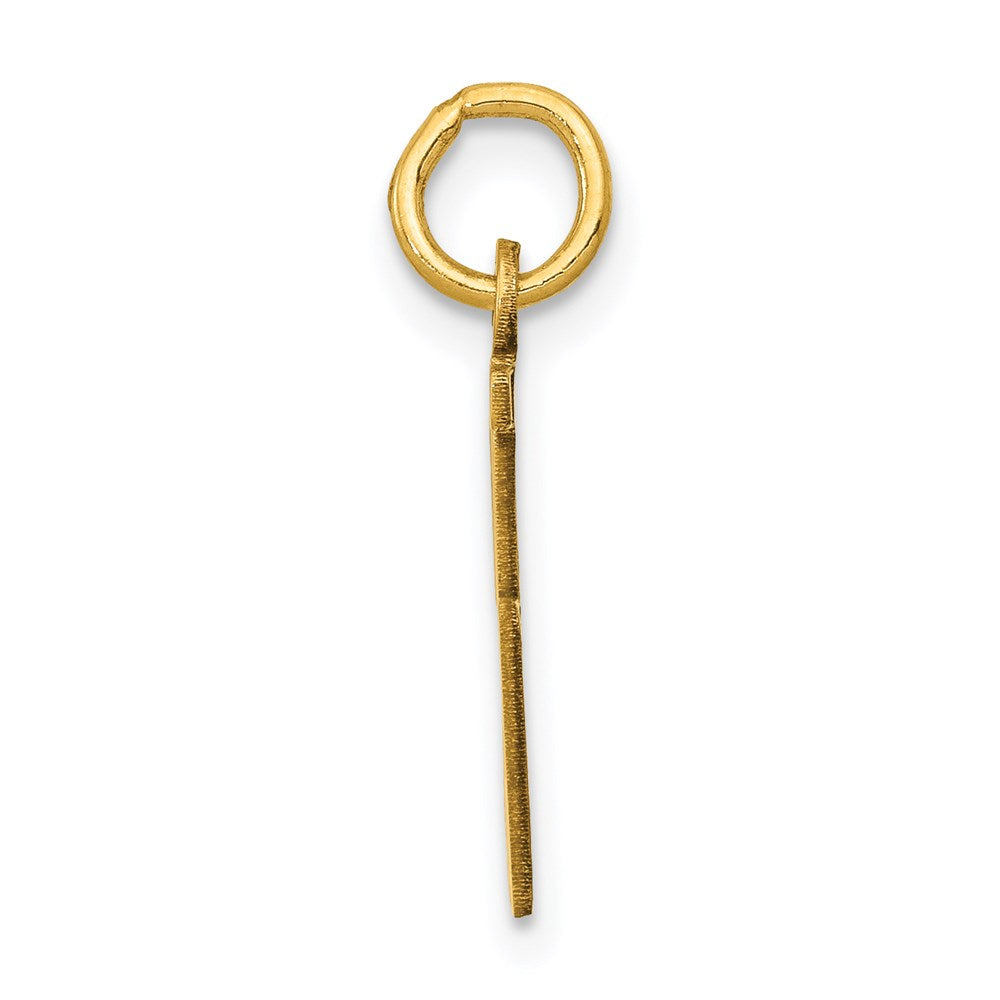 14K Yellow Gold Small Elongated Number 95 Charm