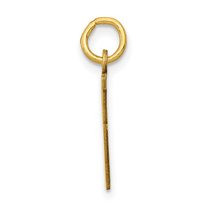 14K Yellow Gold Small Elongated Number 95 Charm